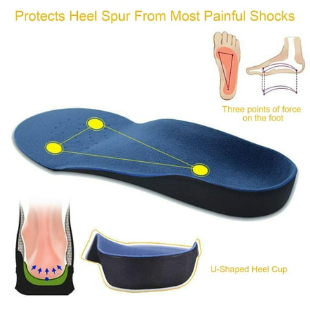 Details about Orthotic Shoe Insoles Insert Flat Feet Heel High Arch Support Plantar Fasciitis Details about Orthotic Shoe Insoles Insert Flat Feet Heel High Arch Support Plantar Fasciitis